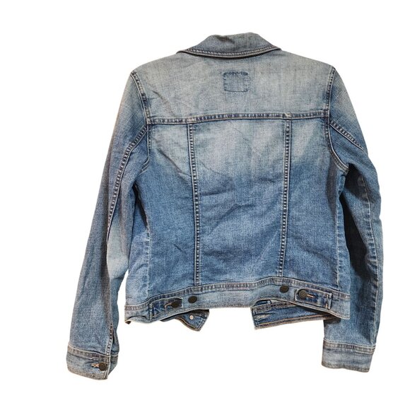 Old Navy Denim Jean Jacket Womens size S - Picture 2 of 3